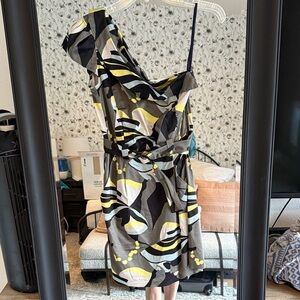 French Connection One-Shoulder Dress Sz 4